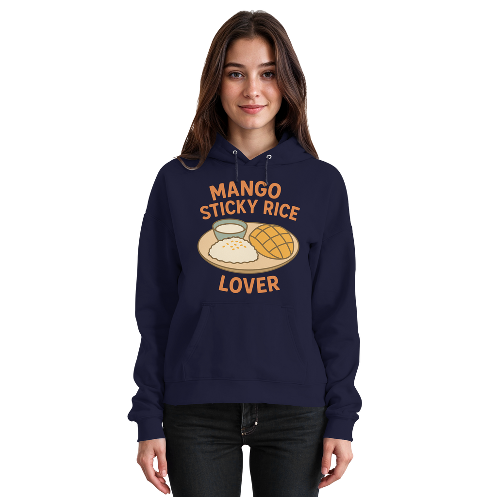 Mango Sticky Rice Lover – Thai Dessert   | Thailand Food Design - Basic Unisex Hoodie