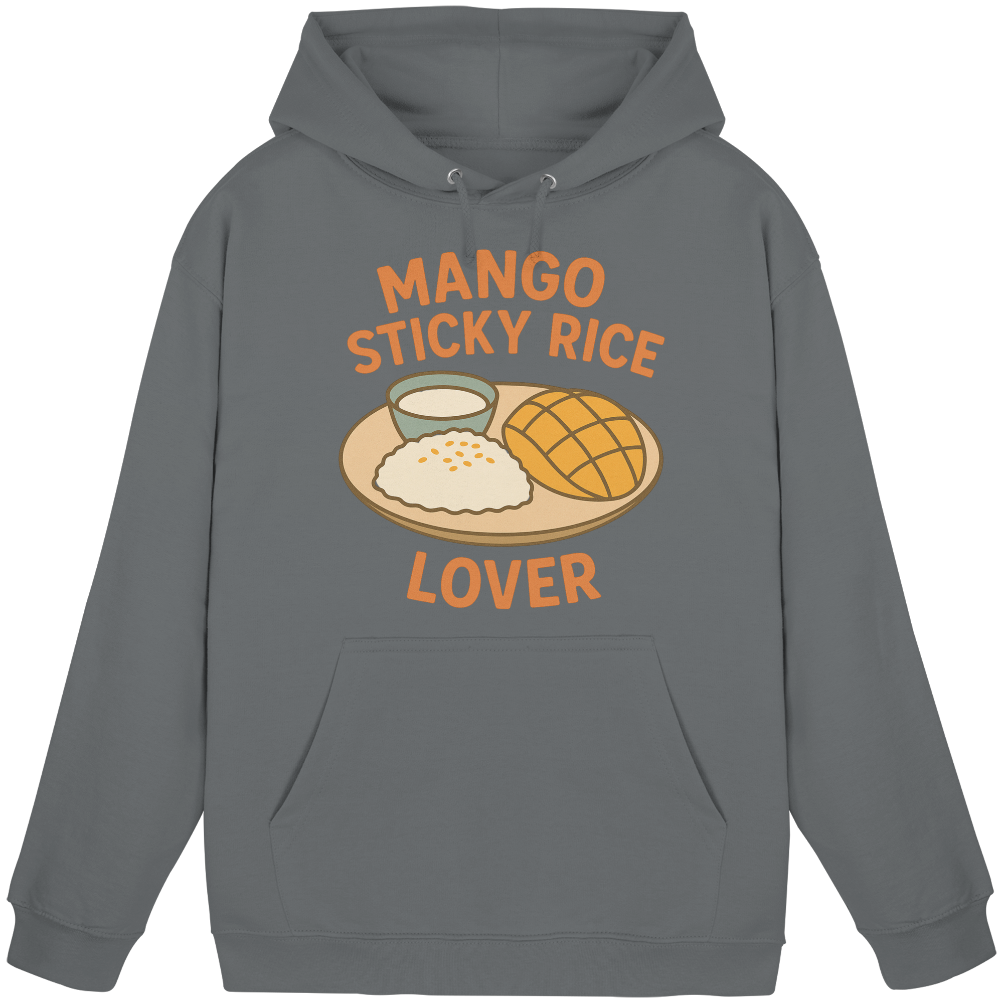 Mango Sticky Rice Lover – Thai Dessert   | Thailand Food Design - Basic Unisex Hoodie