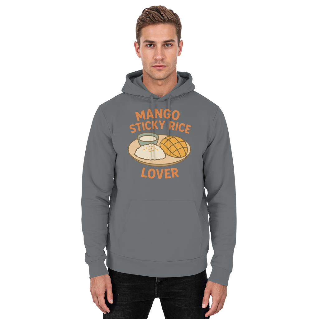 Mango Sticky Rice Lover – Thai Dessert   | Thailand Food Design - Basic Unisex Hoodie