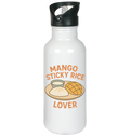 Mango Sticky Rice Lover – Thai Dessert  | Thailand Food Design - Edelstahl-Trinkflasche