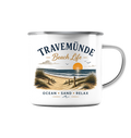 Travemünde Beach Life – Emaille Tasse