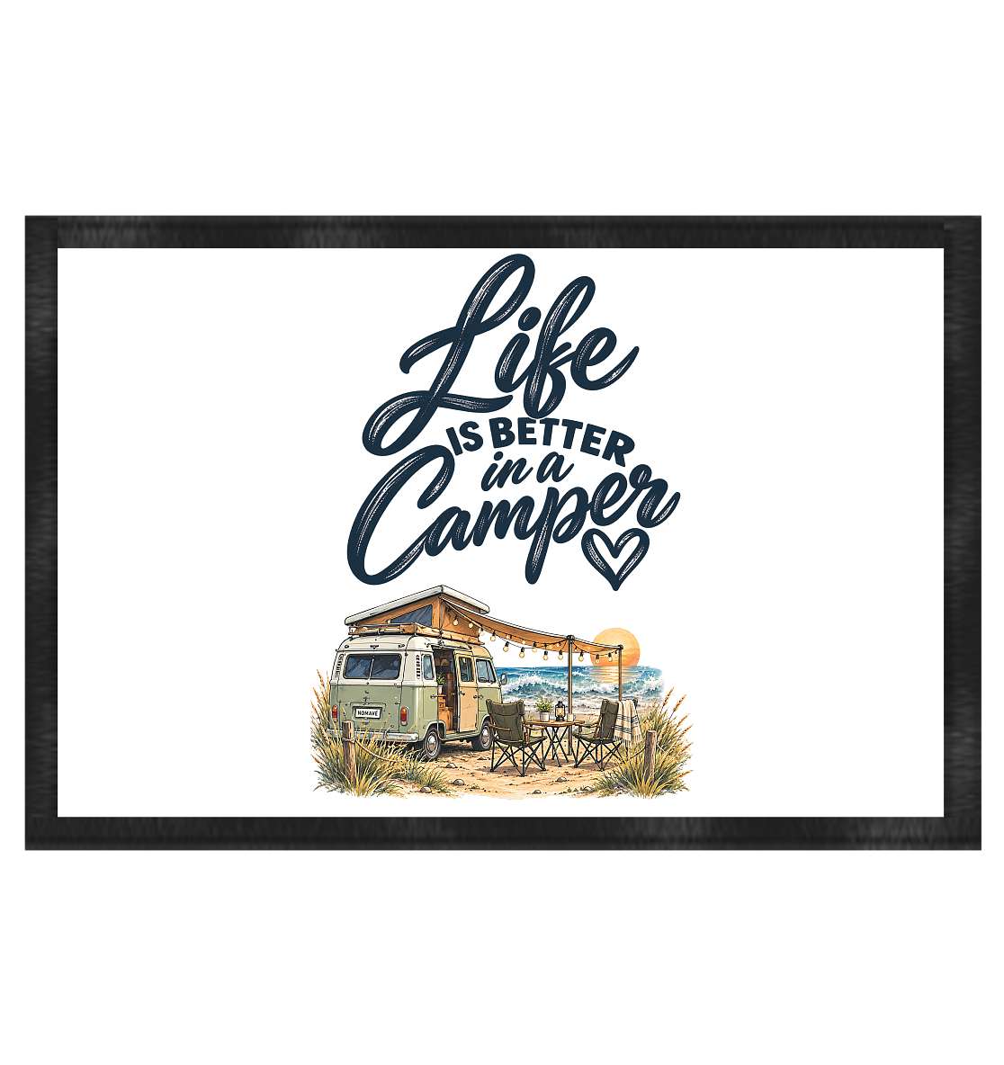 Life is better in a Camper - Fußmatte 60x40cm