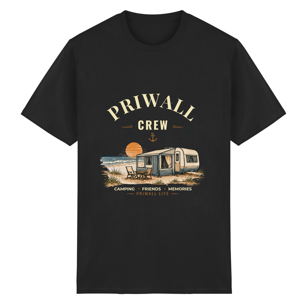 Priwall Crew Dark Edition - Essential T-Shirt