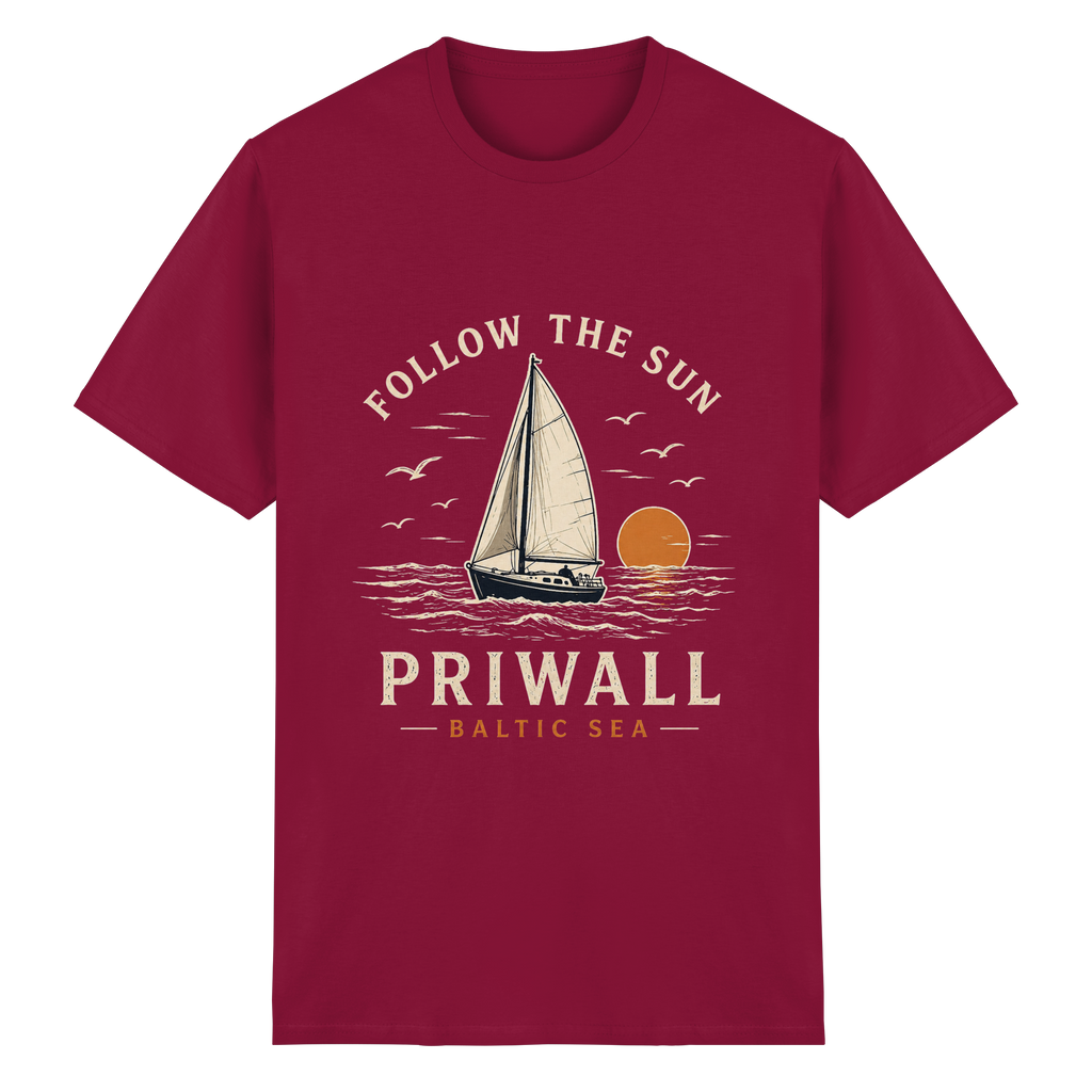 Priwall – Follow the Sun – Dark Edition – Essential T-Shirt