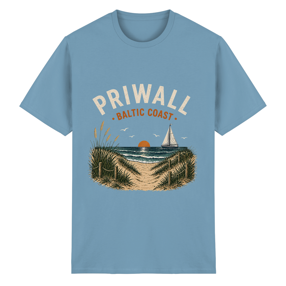 Priwall – Baltic Coast – Dark Edition – Essential T-Shirt