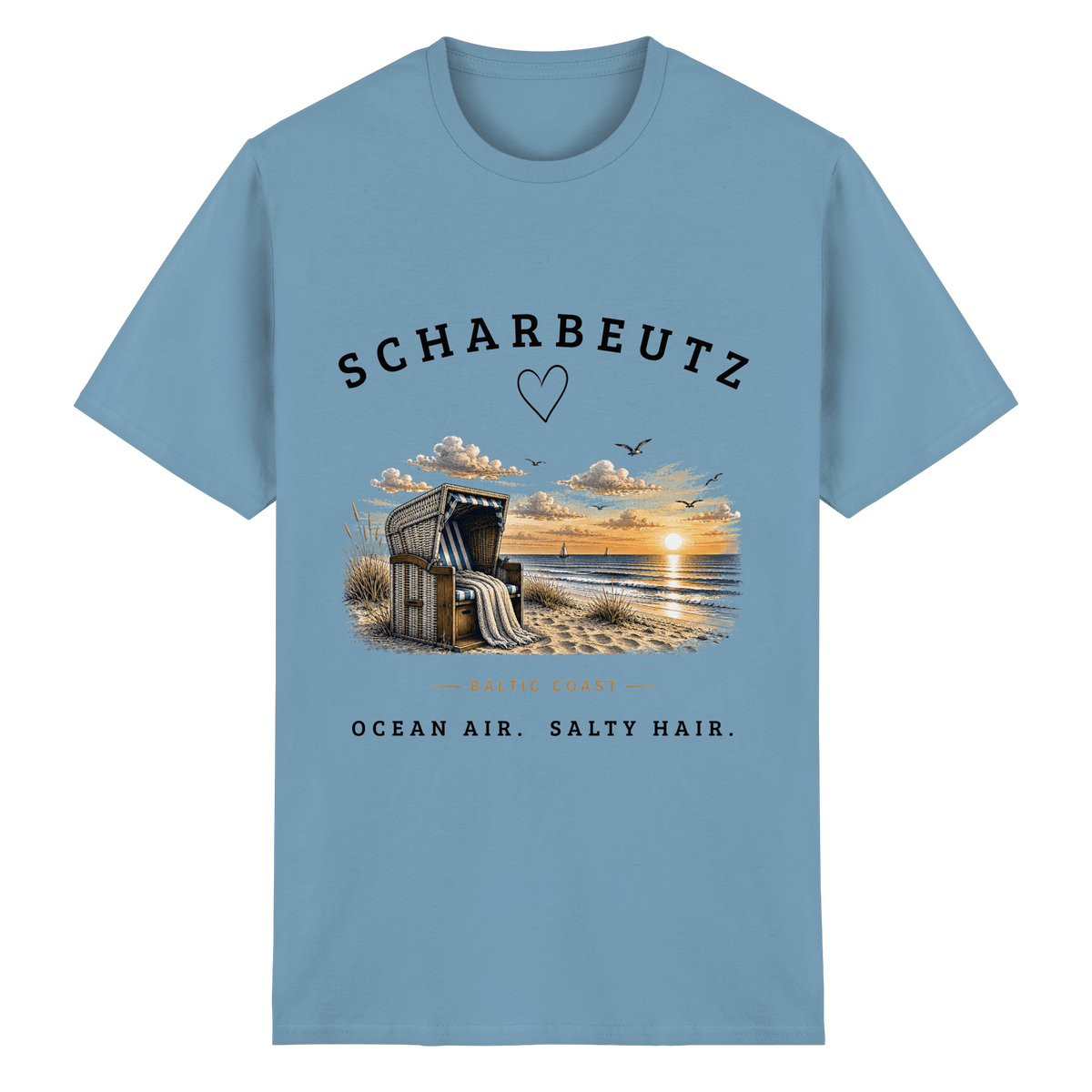 Scharbeutz - Strandkorb am Meer - Essential T-Shirt