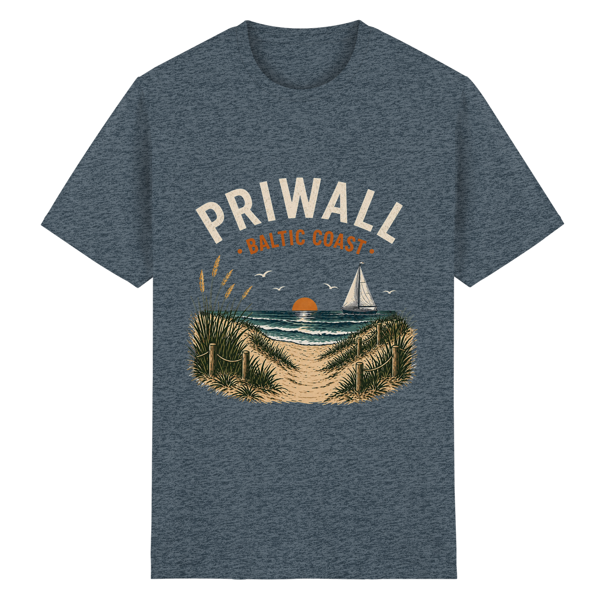 Priwall – Baltic Coast – Dark Edition – Essential T-Shirt