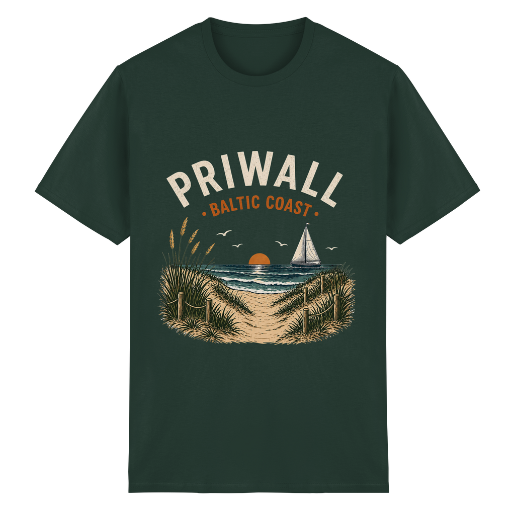 Priwall – Baltic Coast – Dark Edition – Essential T-Shirt