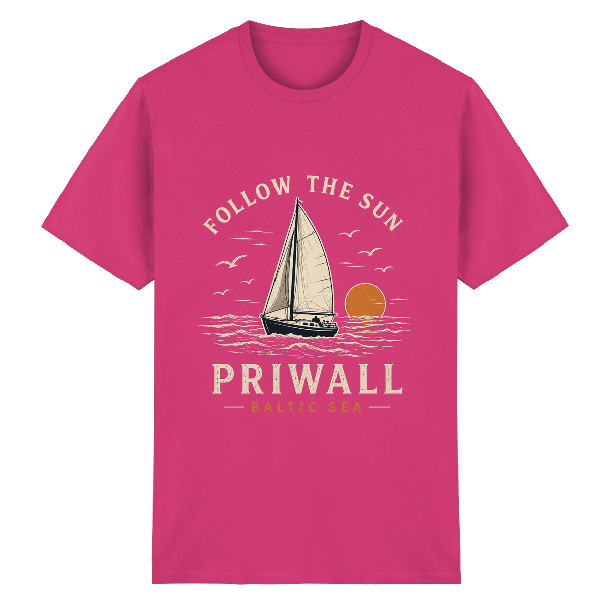 Priwall – Follow the Sun – Dark Edition – Essential T-Shirt