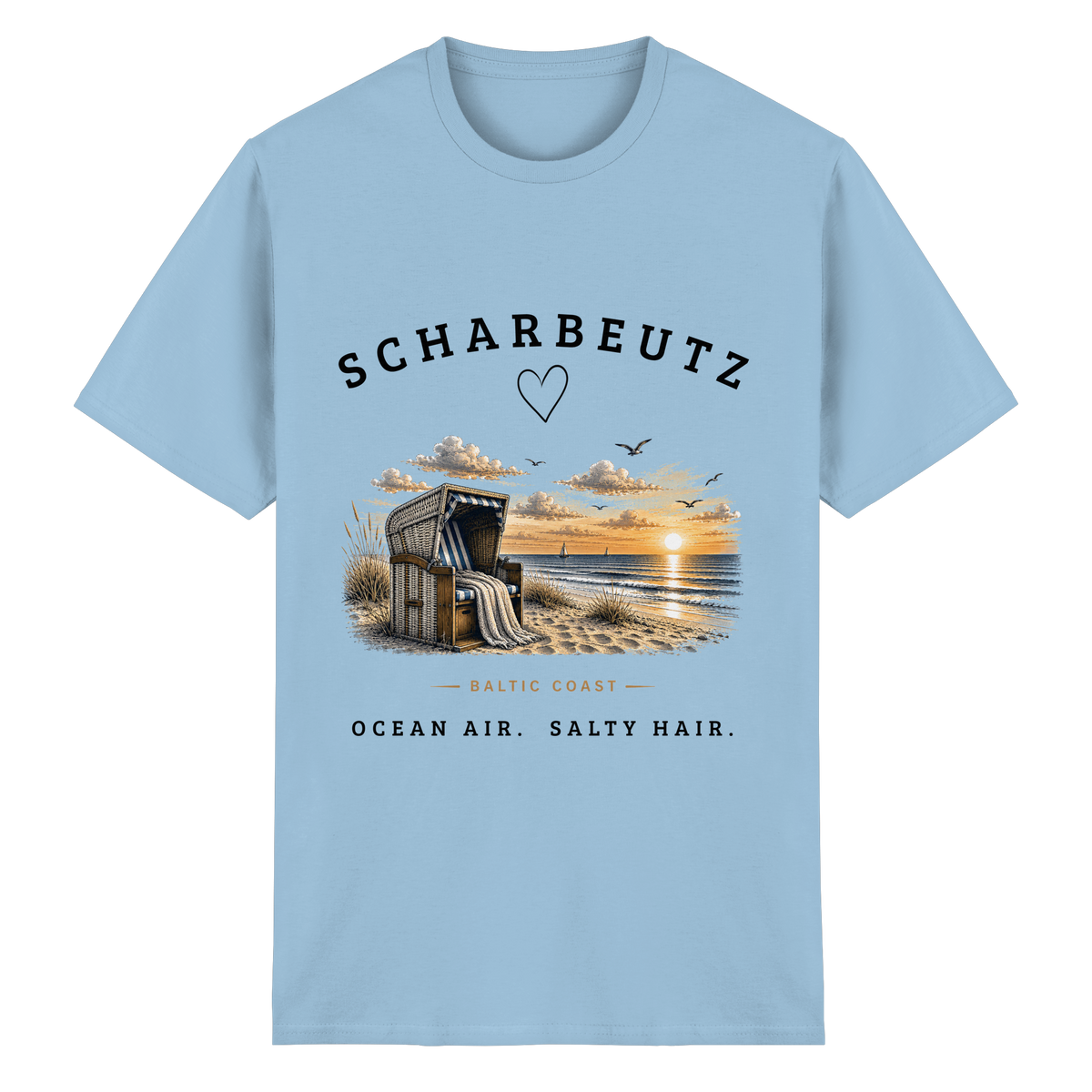 Scharbeutz - Strandkorb am Meer - Essential T-Shirt