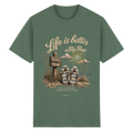 Life-is-better-in-Flip-Flops-Dark-Edition - Essential T-Shirt