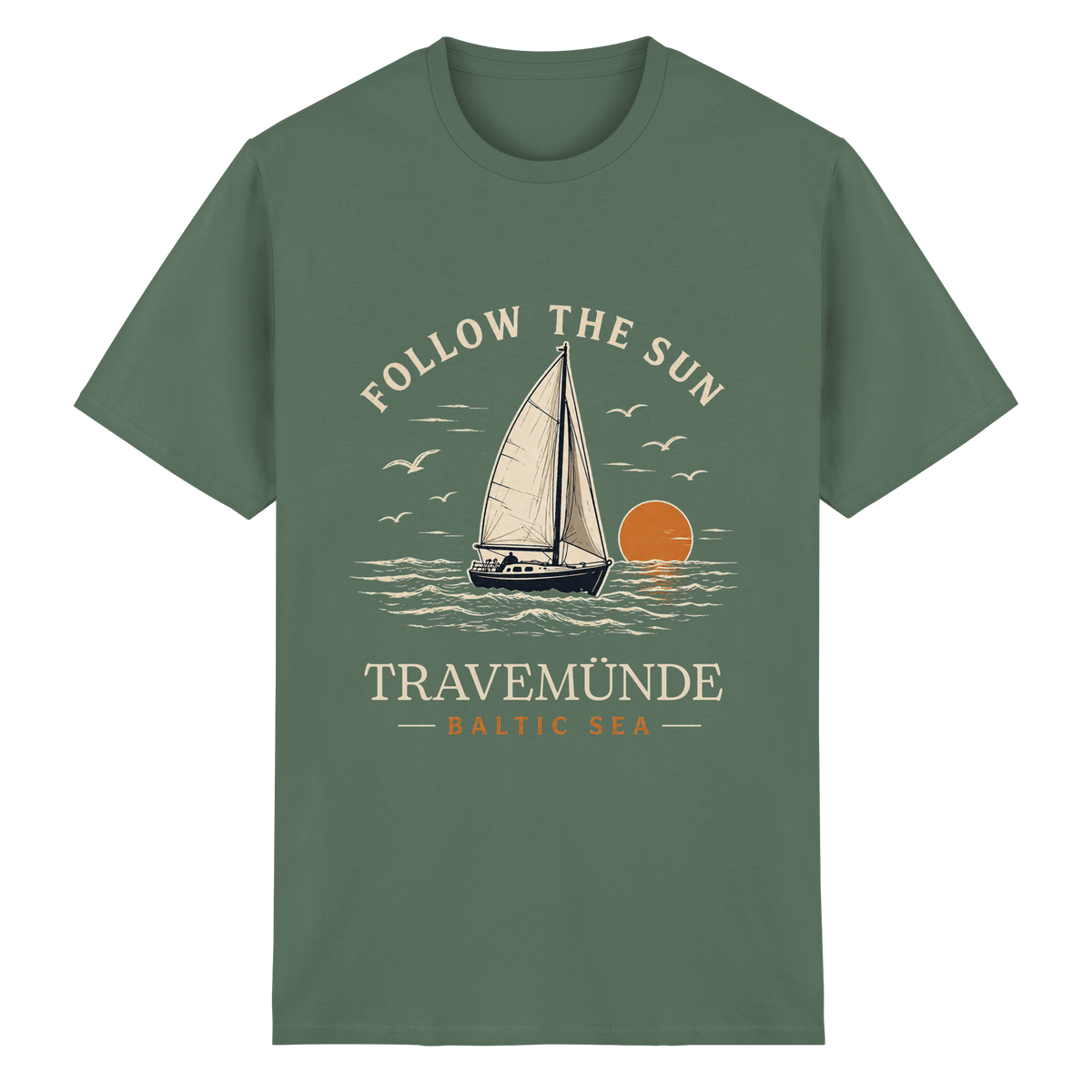 Follow-the-sun-dark-edition-travemünde - Essential T-Shirt