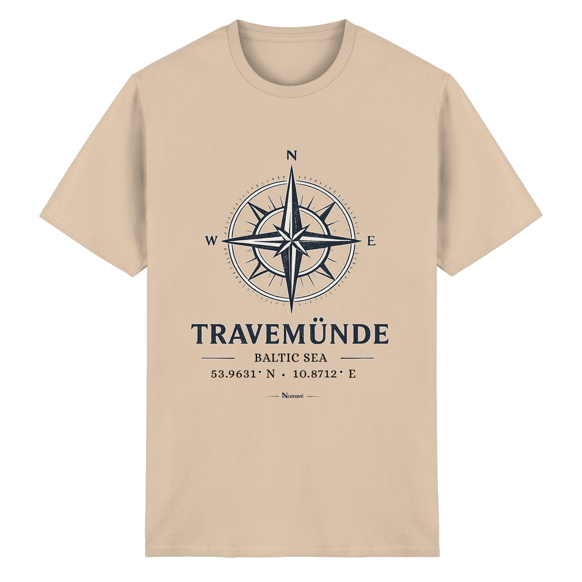 Travemünde-Windrose-hell - Essential T-Shirt