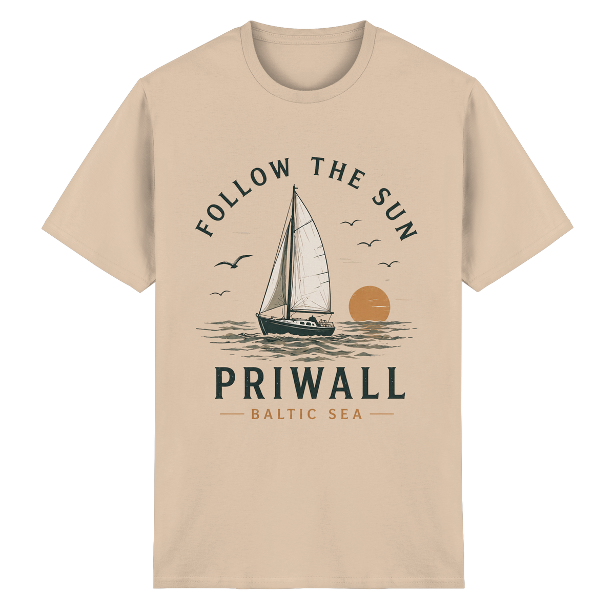 Priwall - Follow the sun - Kollektion - Essential T-Shirt