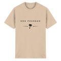 Koh Phangan – Minimal Palm - Heavy Cotton T-Shirt