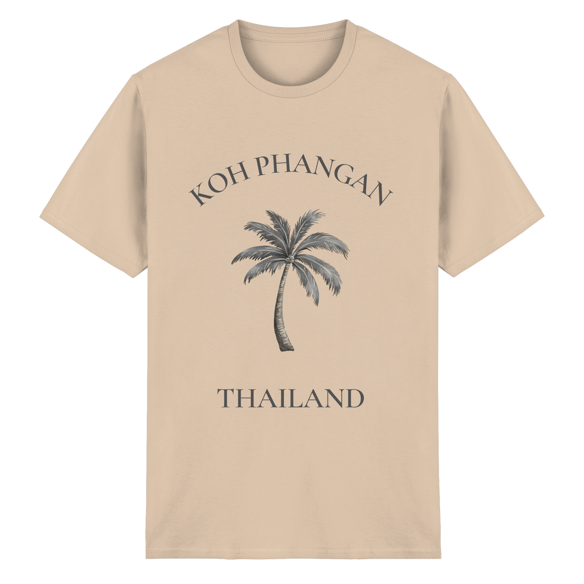 Koh Phangan – Minimal Palm | Thailand - Essential T-Shirt