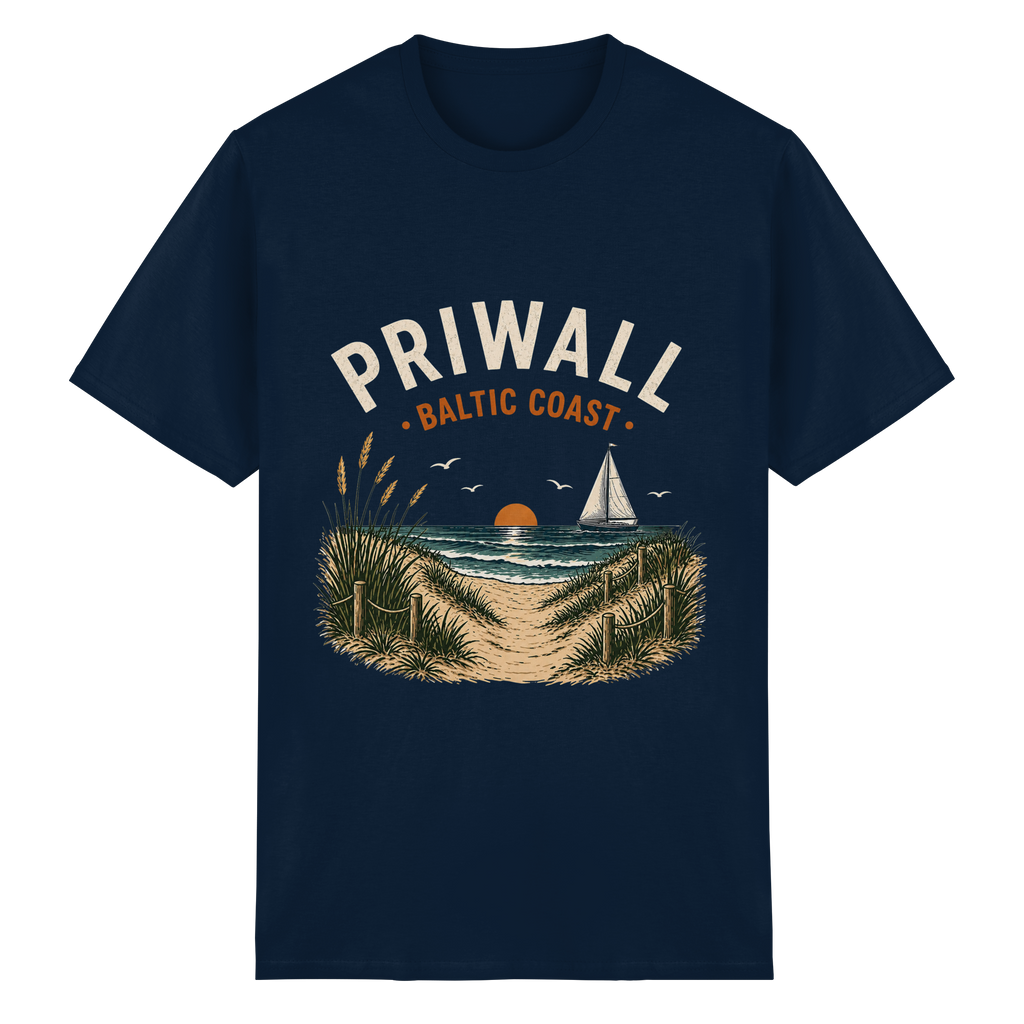 Priwall – Baltic Coast – Dark Edition – Essential T-Shirt