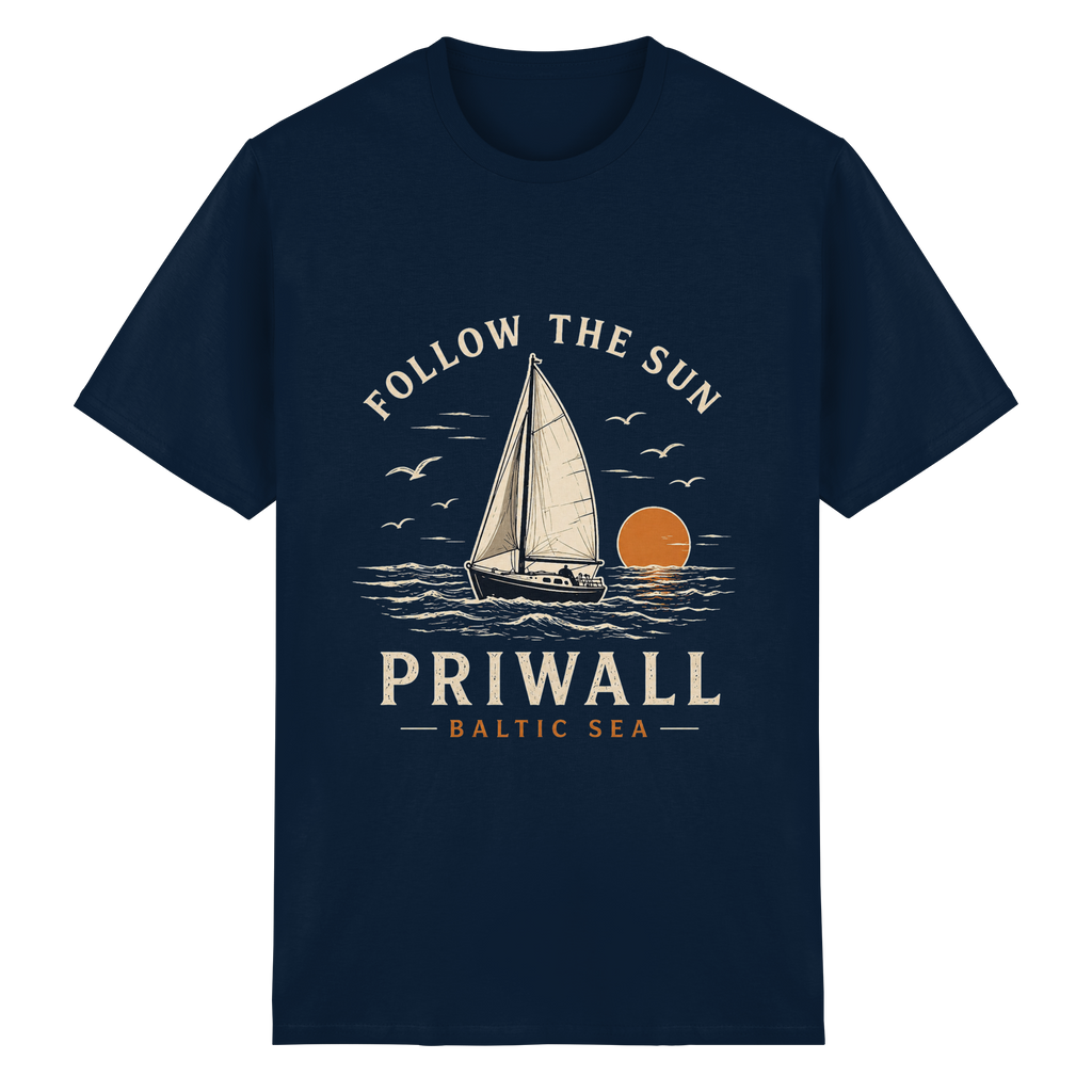 Priwall – Follow the Sun – Dark Edition – Essential T-Shirt