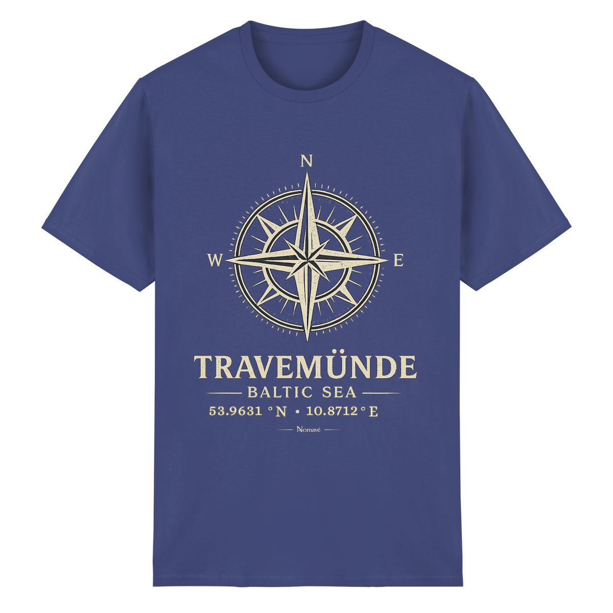 Travemünde Windrose – Essential T-Shirt – Dark Edition