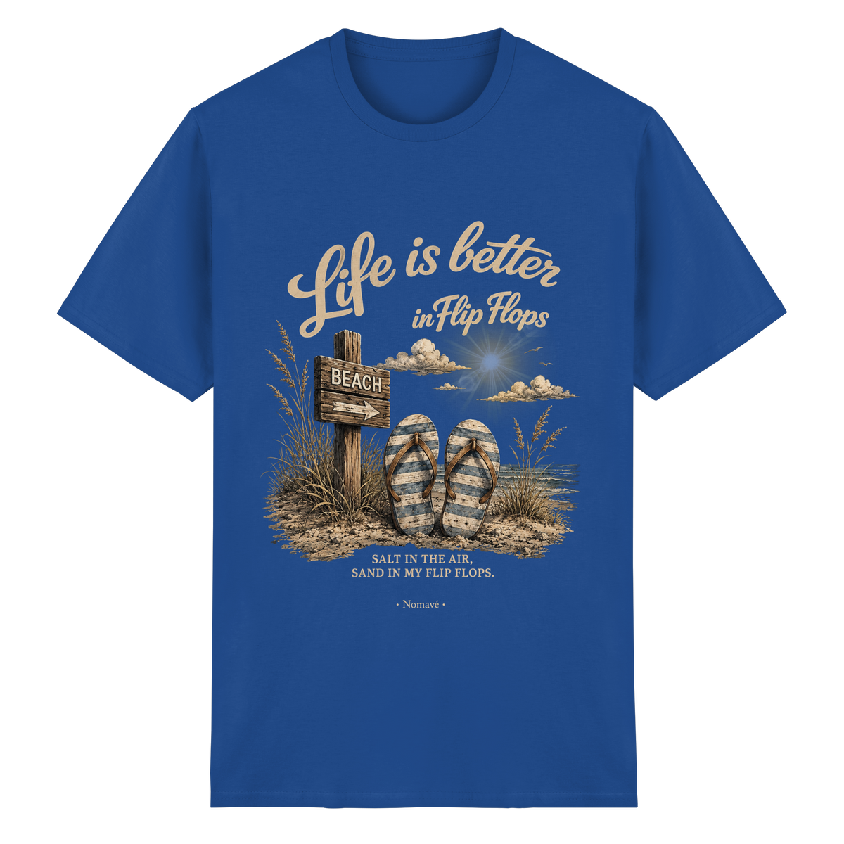 Life-is-better-in-Flip-Flops-Dark-Edition - Essential T-Shirt