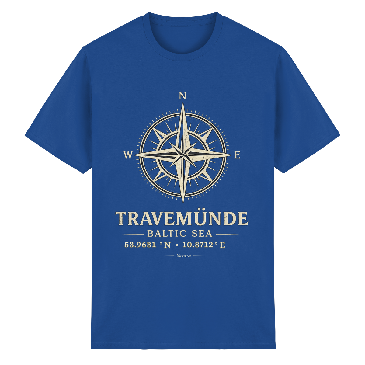 Travemünde Windrose – Essential T-Shirt – Dark Edition