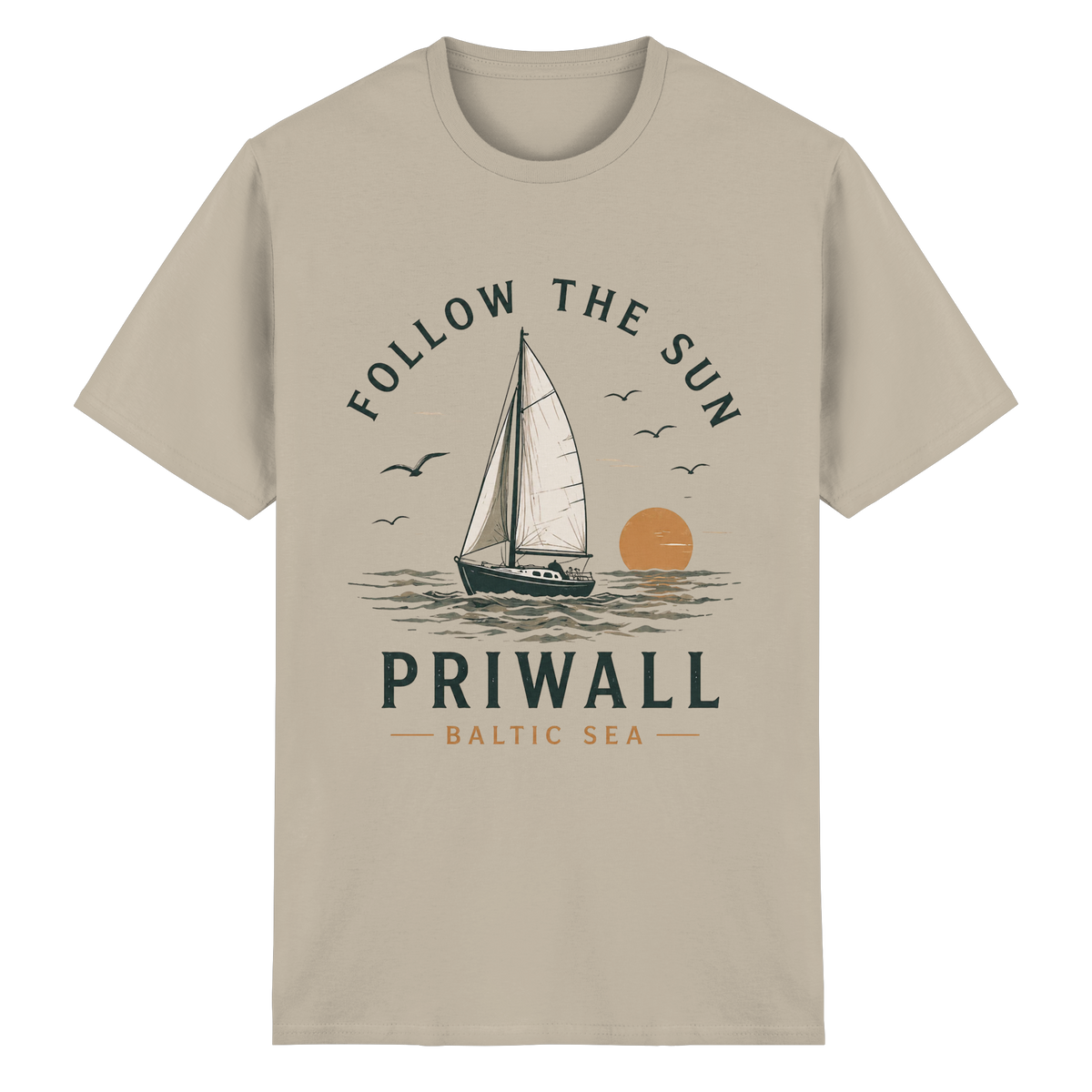 Priwall - Follow the sun - Kollektion - Essential T-Shirt