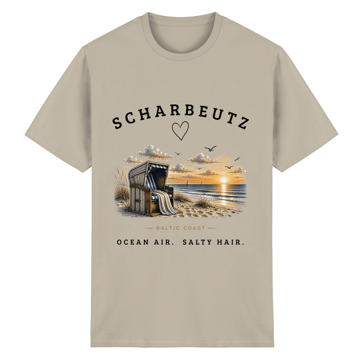 Scharbeutz - Strandkorb am Meer - Essential T-Shirt