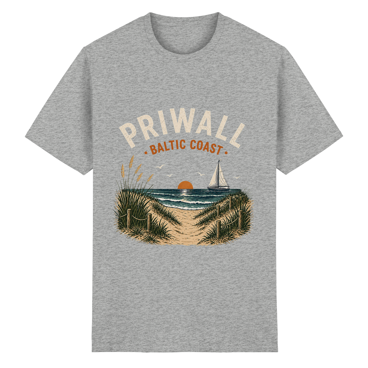 Priwall – Baltic Coast – Dark Edition – Essential T-Shirt