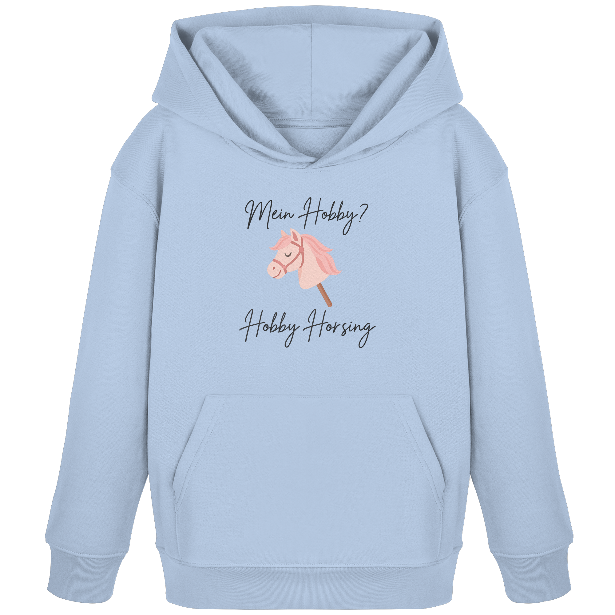 Mein Hobby? Hobby Horsing! -Bio Organic  Kids Hoodie