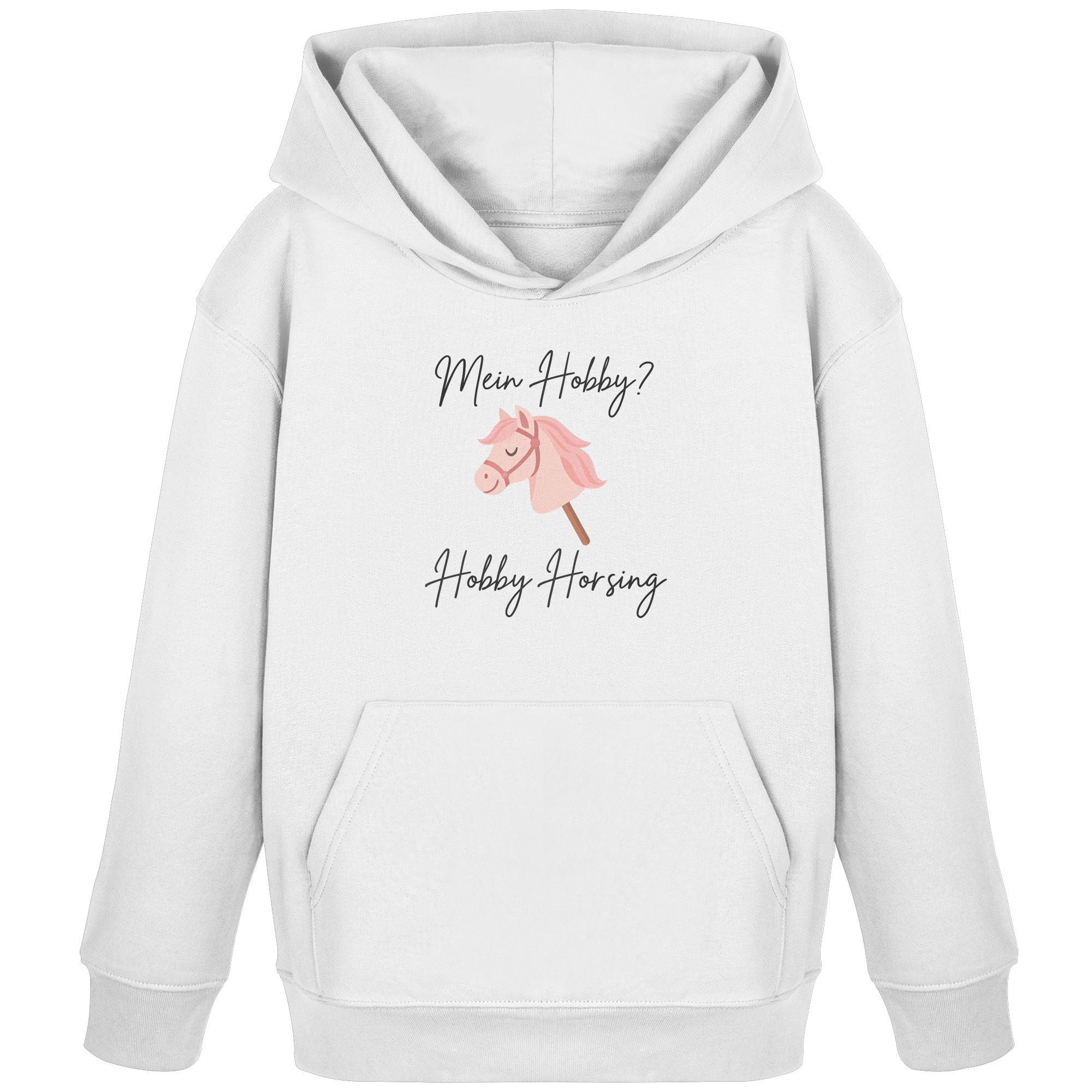 Mein Hobby? Hobby Horsing! -Bio Organic  Kids Hoodie
