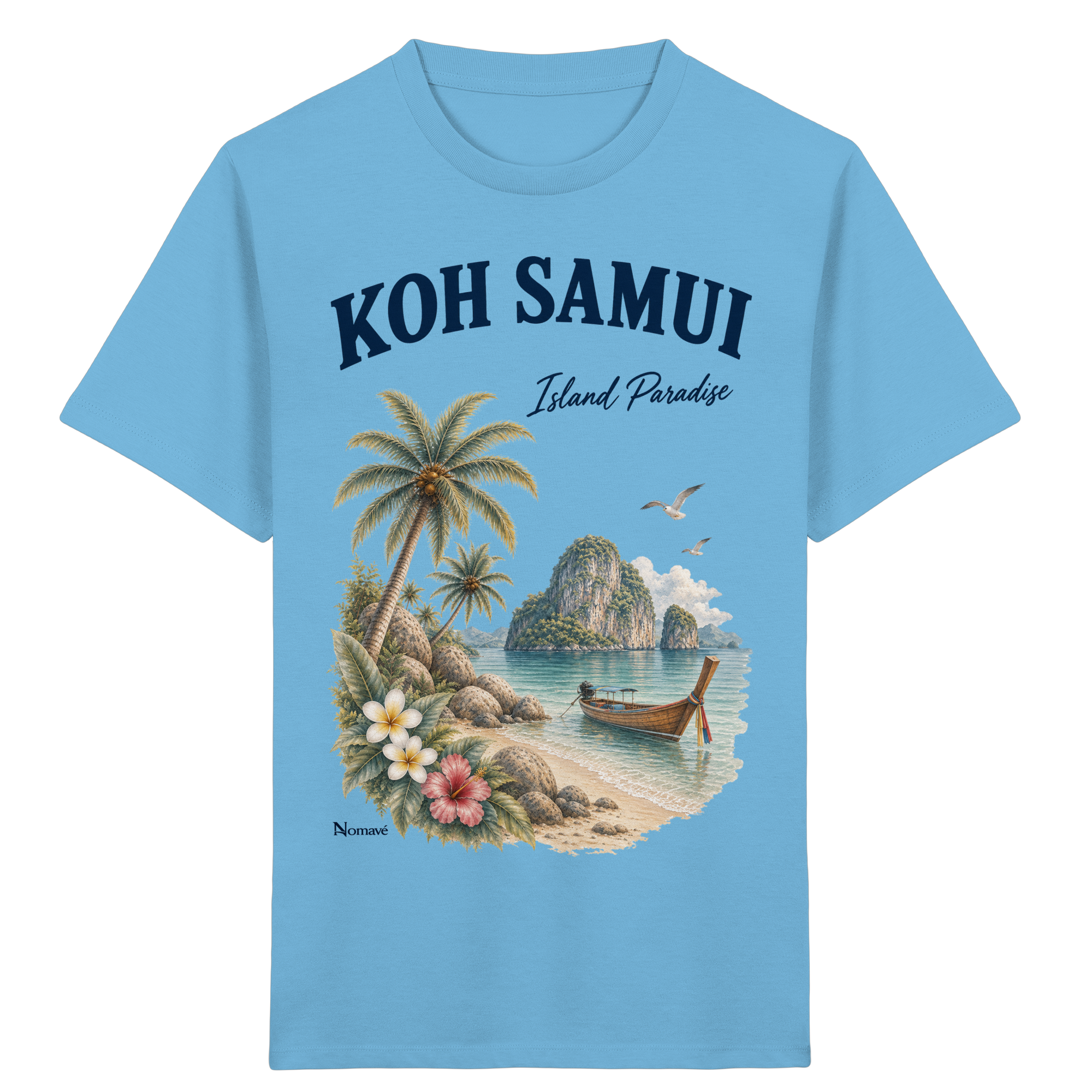 Koh Samui Thailand – Island Paradise – Tropical Vintage - Kinder Bio T - Shirt