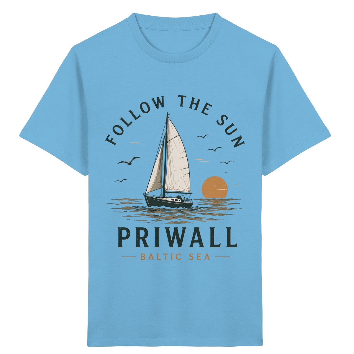 Priwall - Follow the sun - Kollektion - Kids Organic Shirt