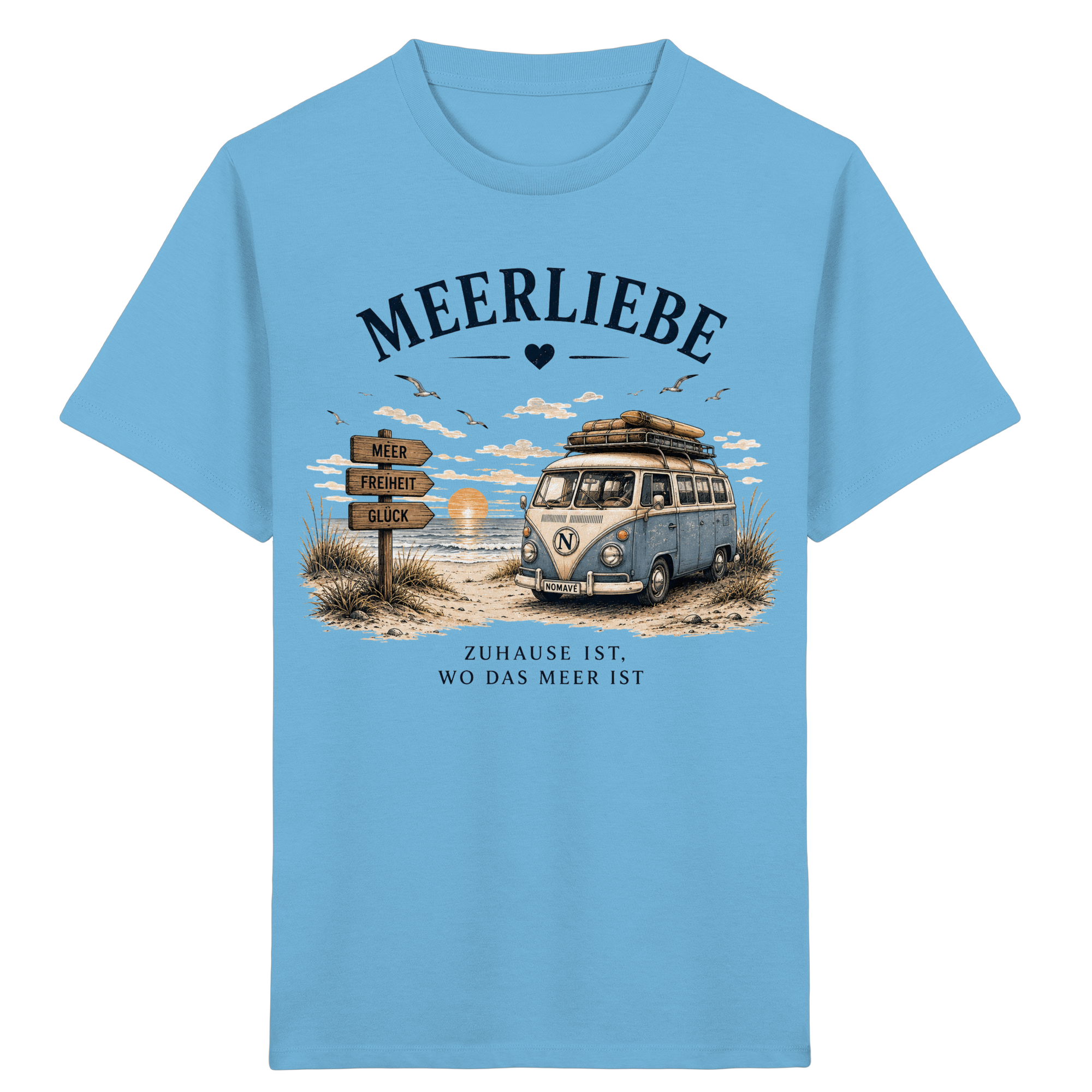 Meerliebe Vanlife – Kids Organic Shirt
