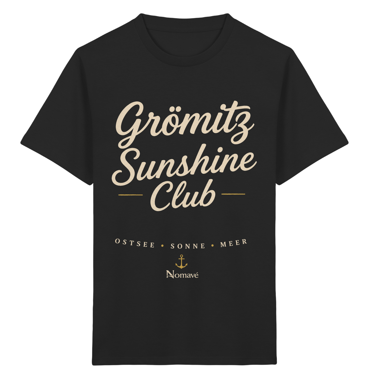 Grömitz-sunshine-club-dark-edition - Kids Organic Shirt