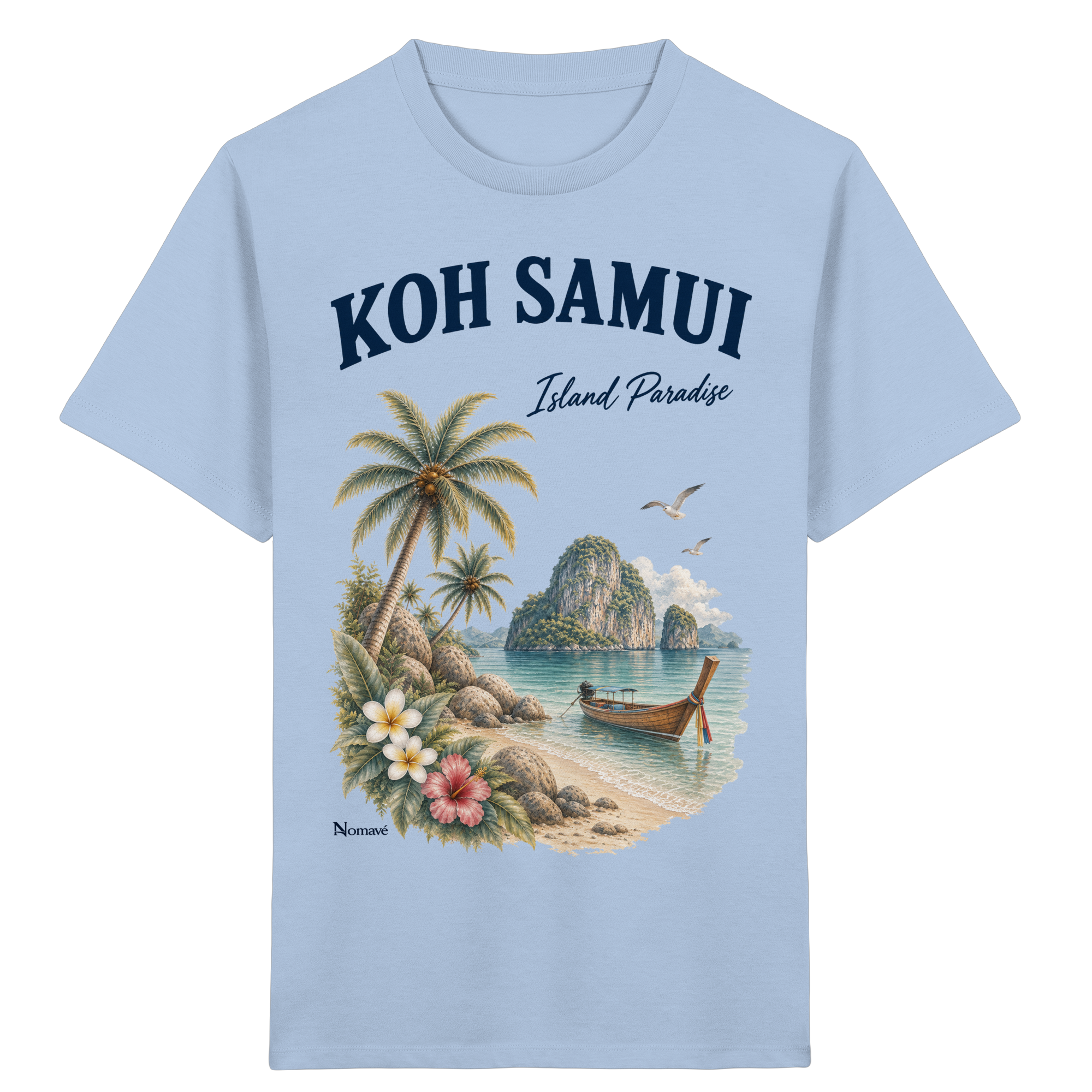 Koh Samui Thailand – Island Paradise – Tropical Vintage - Kinder Bio T - Shirt
