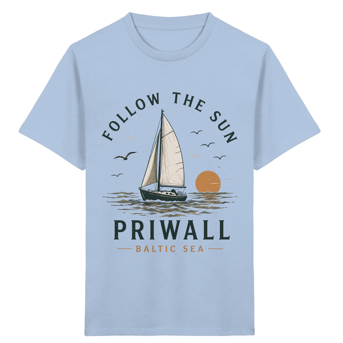 Priwall - Follow the sun - Kollektion - Kids Organic Shirt