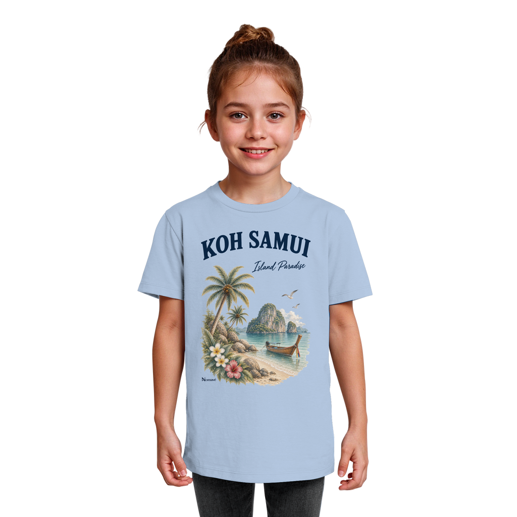 Koh Samui Thailand – Island Paradise – Tropical Vintage - Kinder Bio T - Shirt