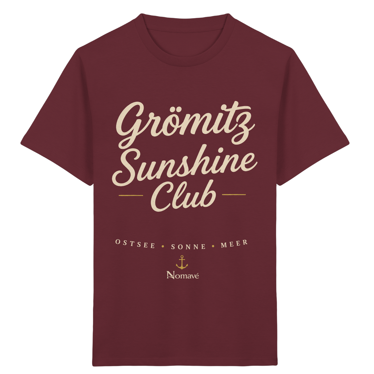 Grömitz-sunshine-club-dark-edition - Kids Organic Shirt