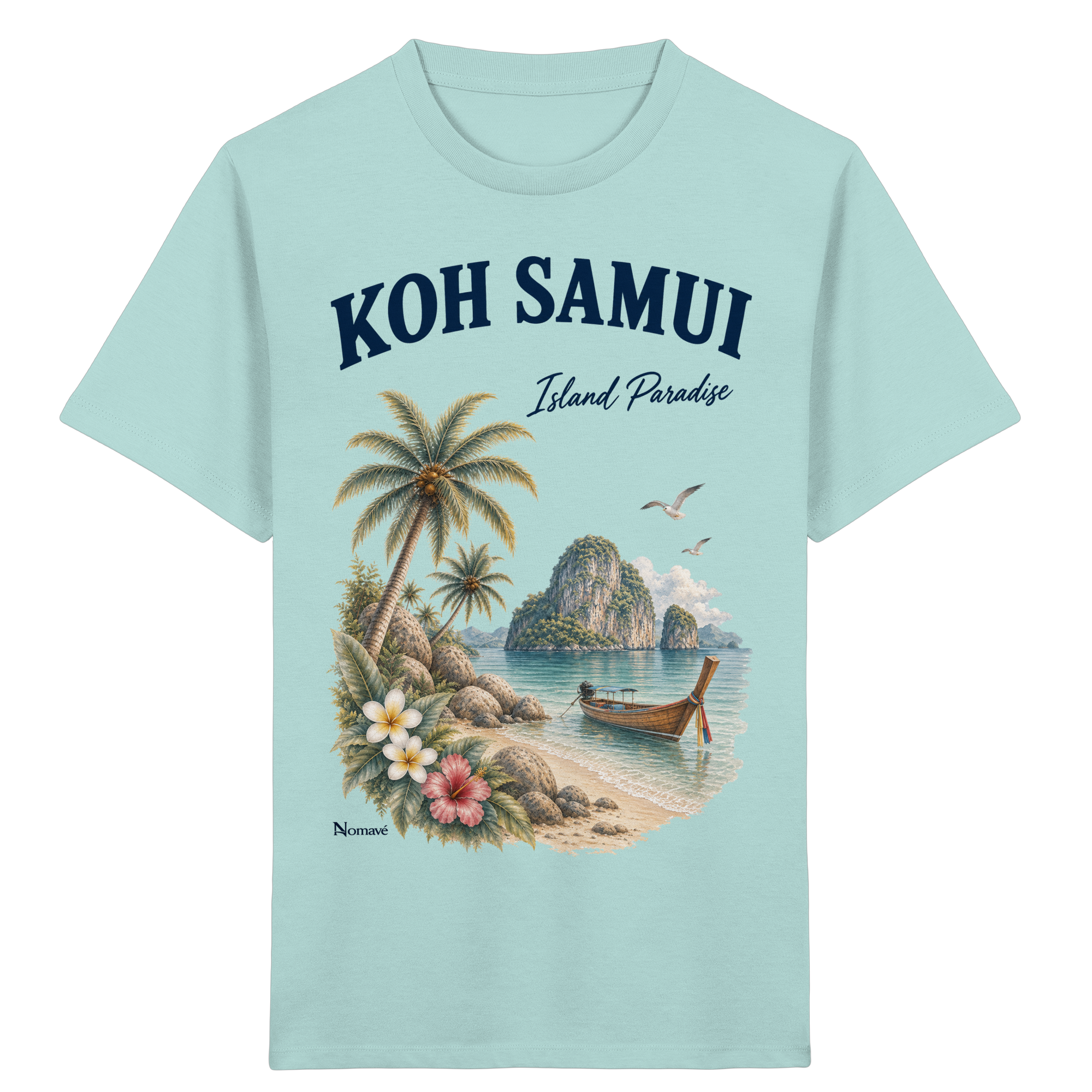 Koh Samui Thailand – Island Paradise – Tropical Vintage - Kinder Bio T - Shirt