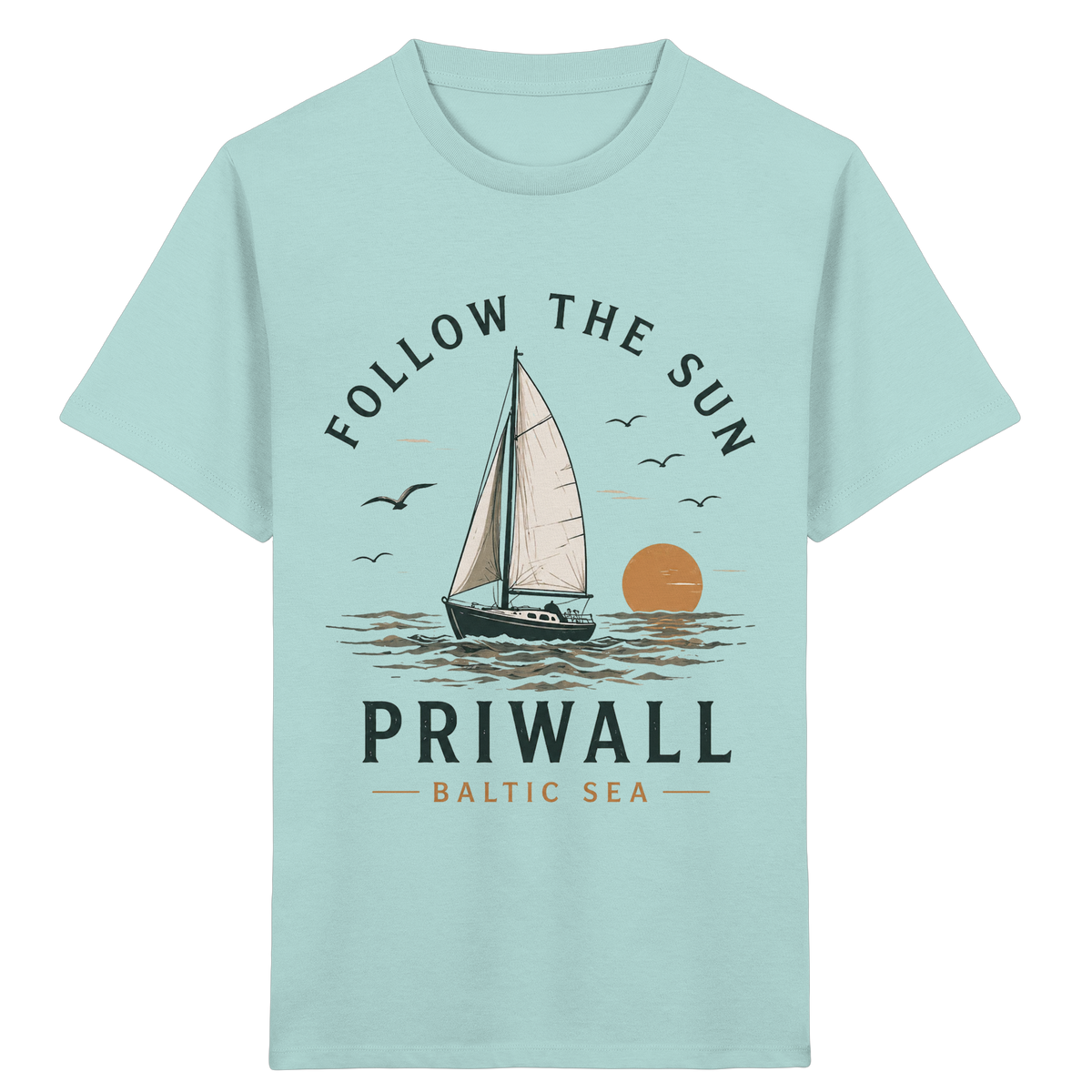 Priwall - Follow the sun - Kollektion - Kids Organic Shirt