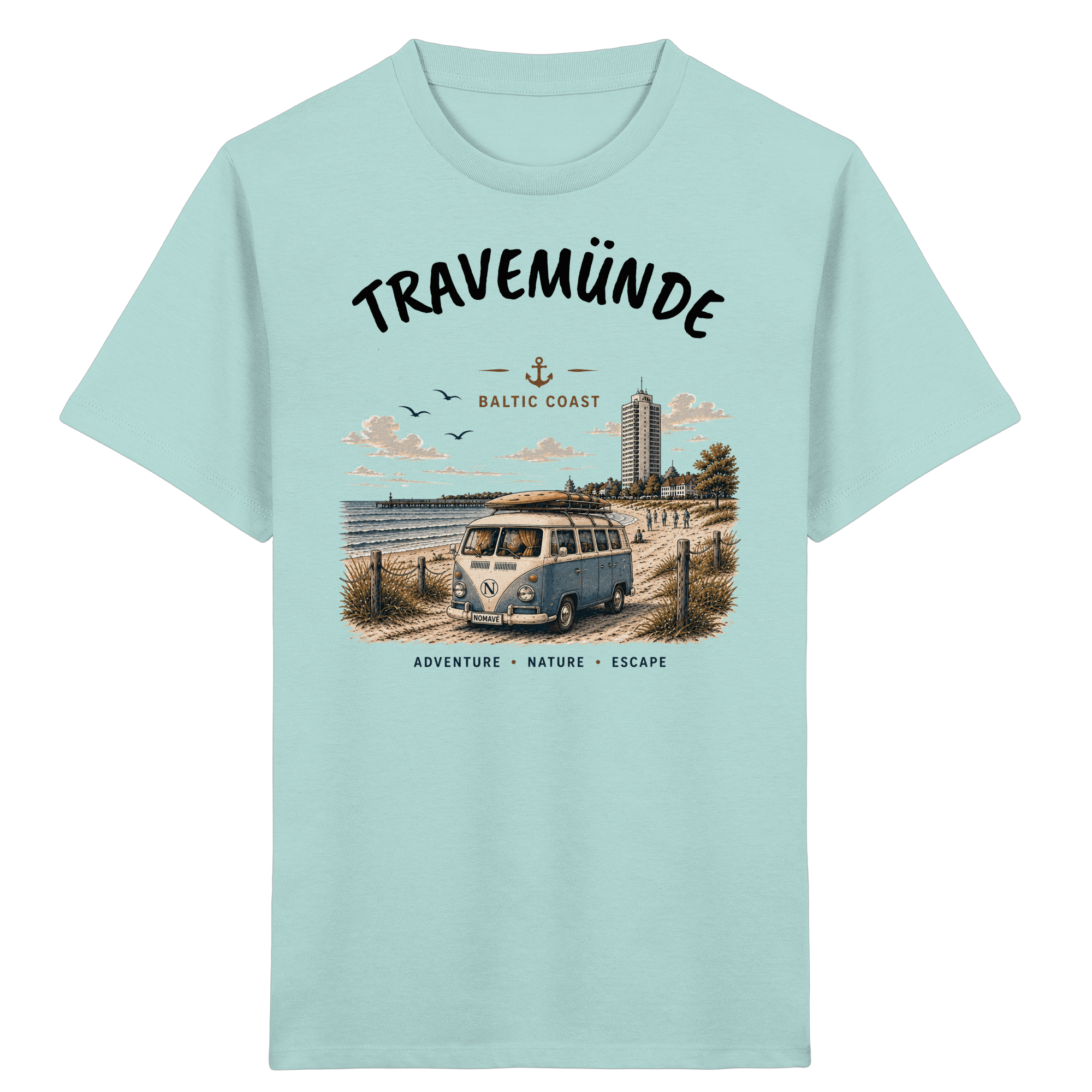 Travemünde Kids Shirt – Bio Baumwolle – Ostsee Kinder T-Shirt