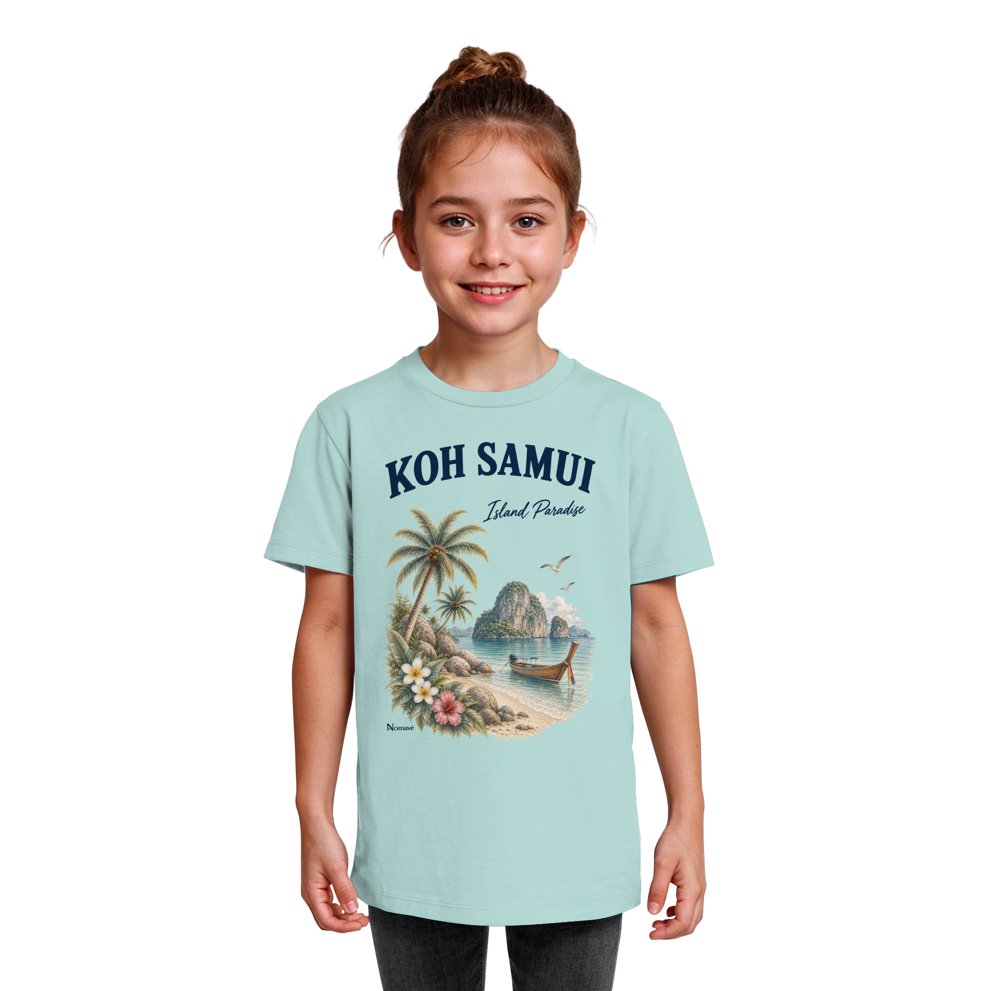 Koh Samui Thailand – Island Paradise – Tropical Vintage - Kinder Bio T - Shirt