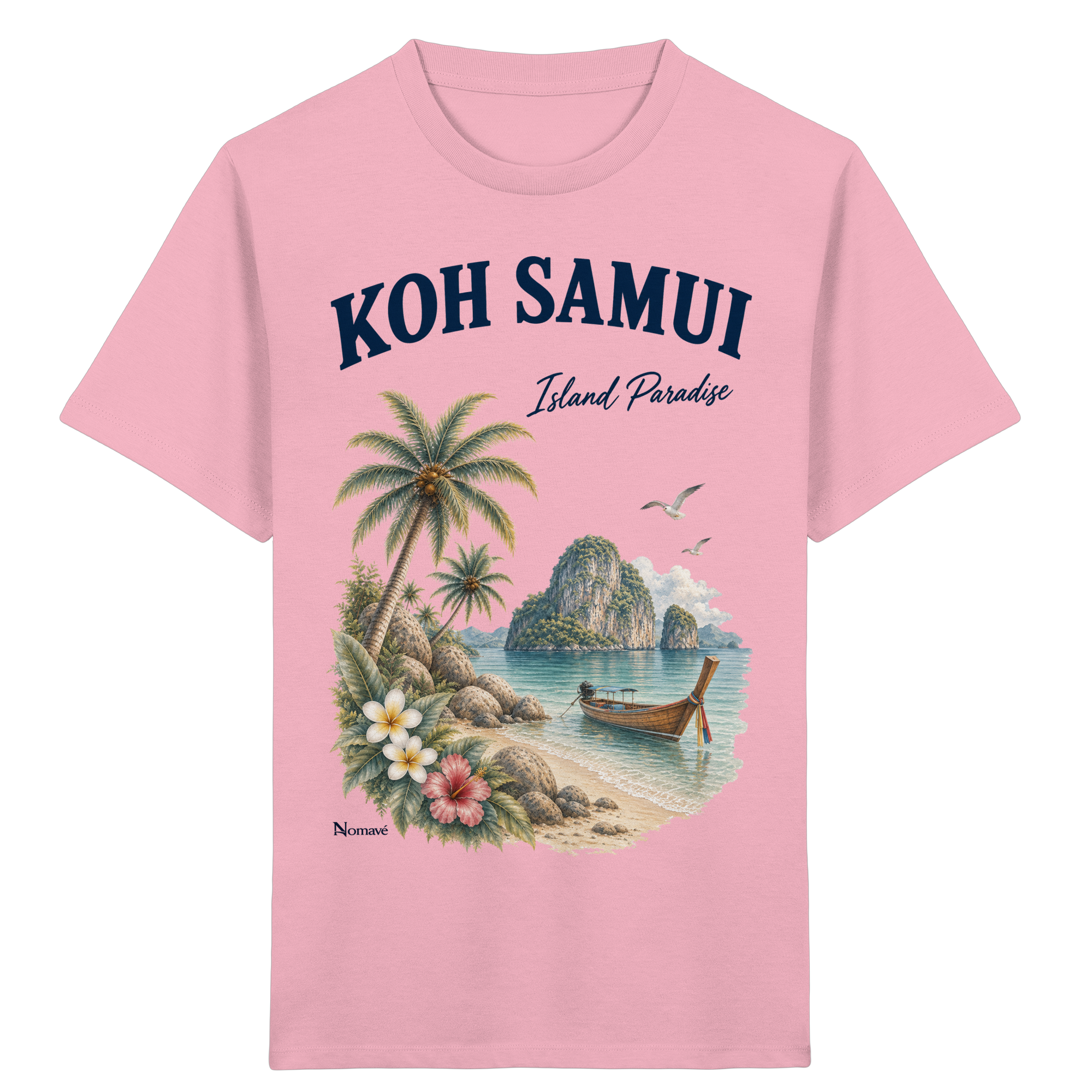 Koh Samui Thailand – Island Paradise – Tropical Vintage - Kinder Bio T - Shirt