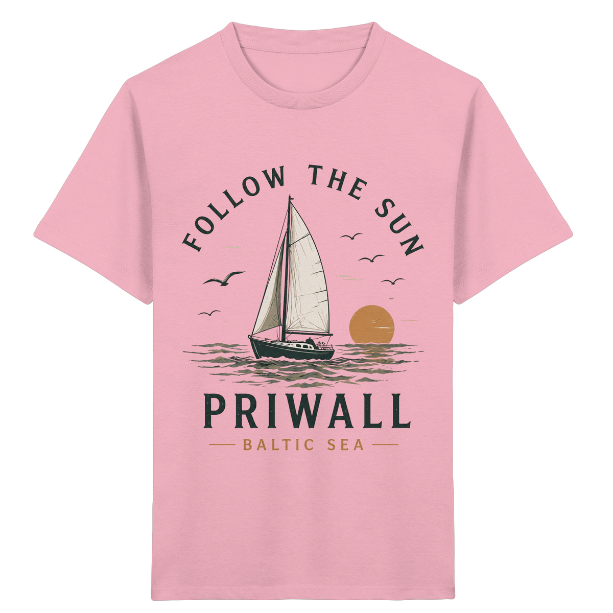 Priwall - Follow the sun - Kollektion - Kids Organic Shirt