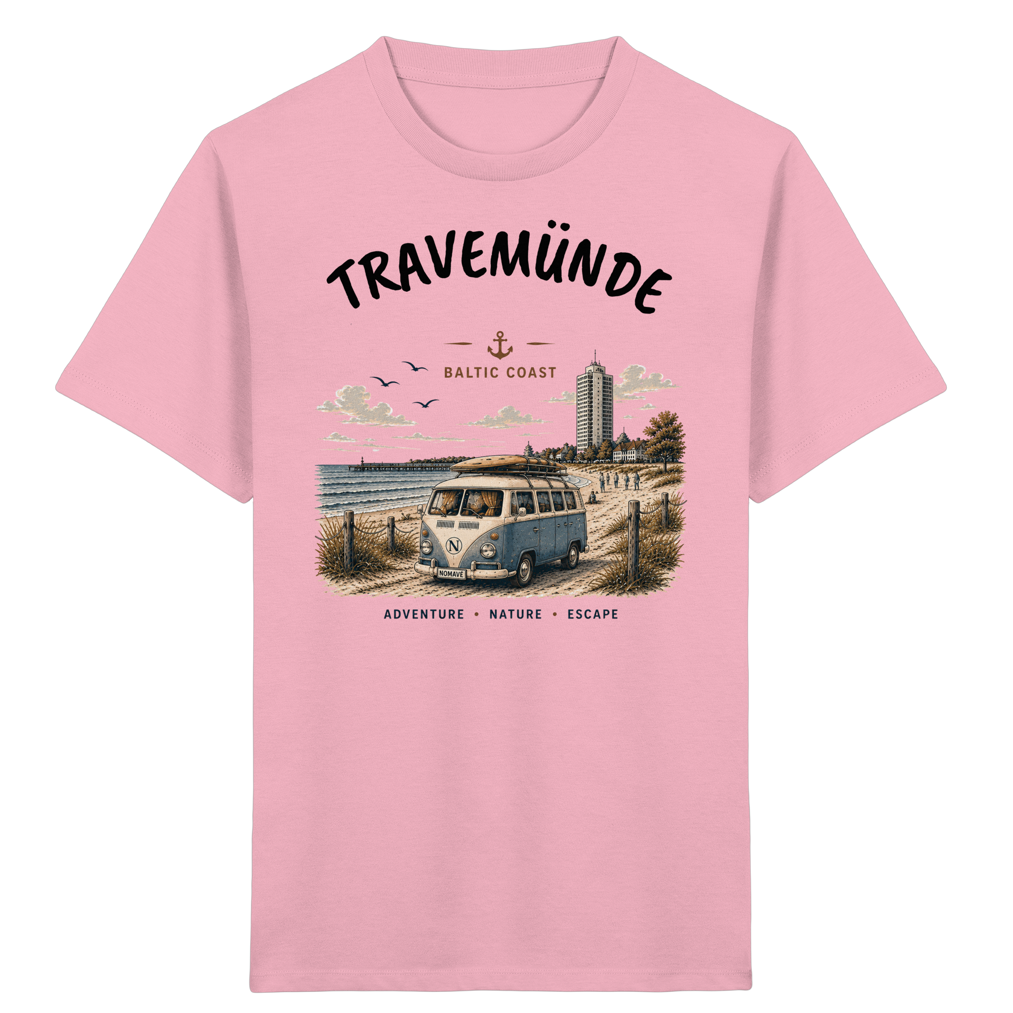 Travemünde Kids Shirt – Bio Baumwolle – Ostsee Kinder T-Shirt