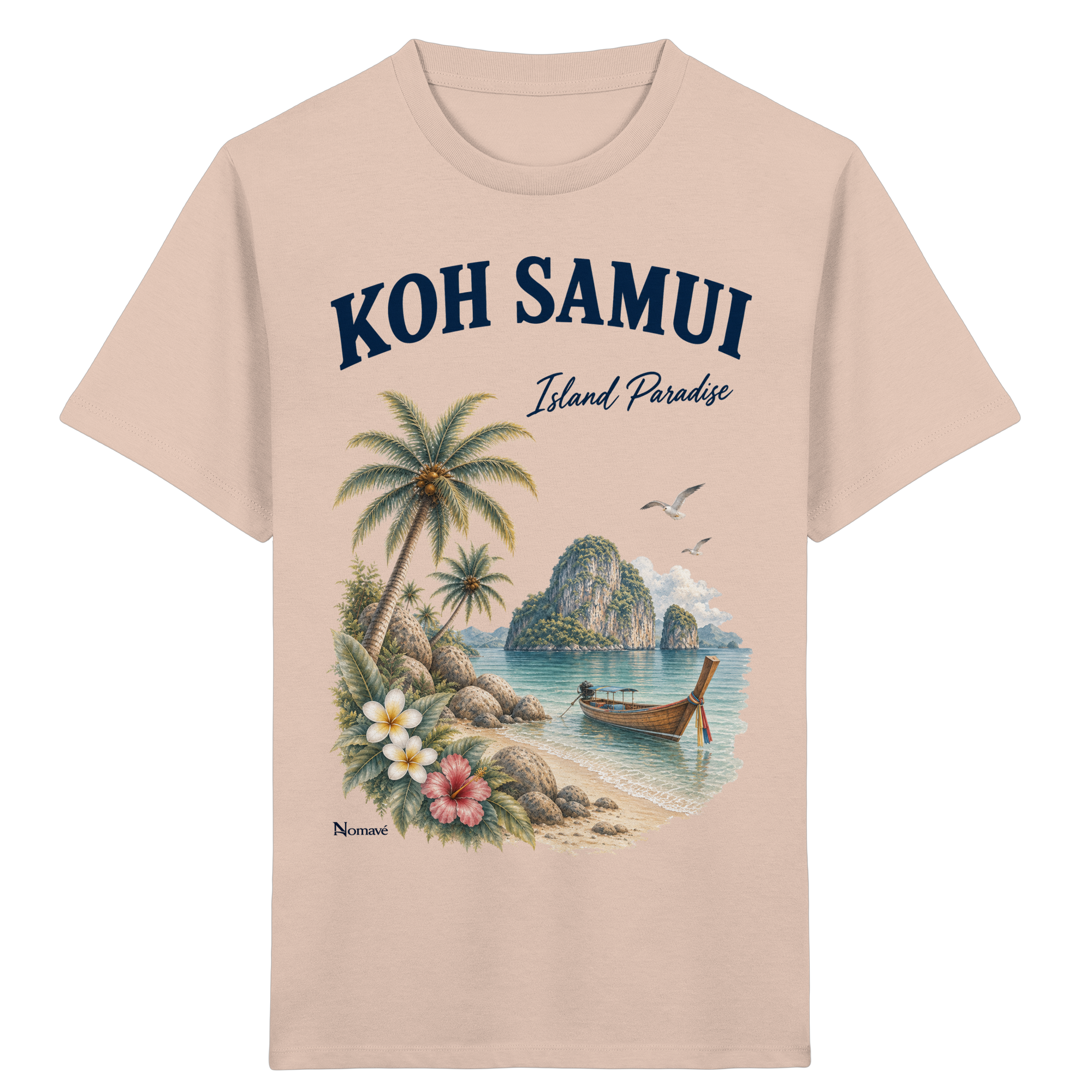 Koh Samui Thailand – Island Paradise – Tropical Vintage - Kinder Bio T - Shirt