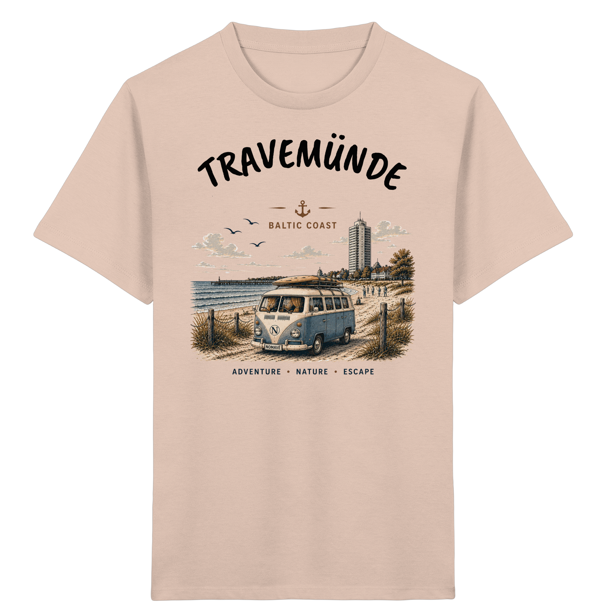 Travemünde Kids Shirt – Bio Baumwolle – Ostsee Kinder T-Shirt