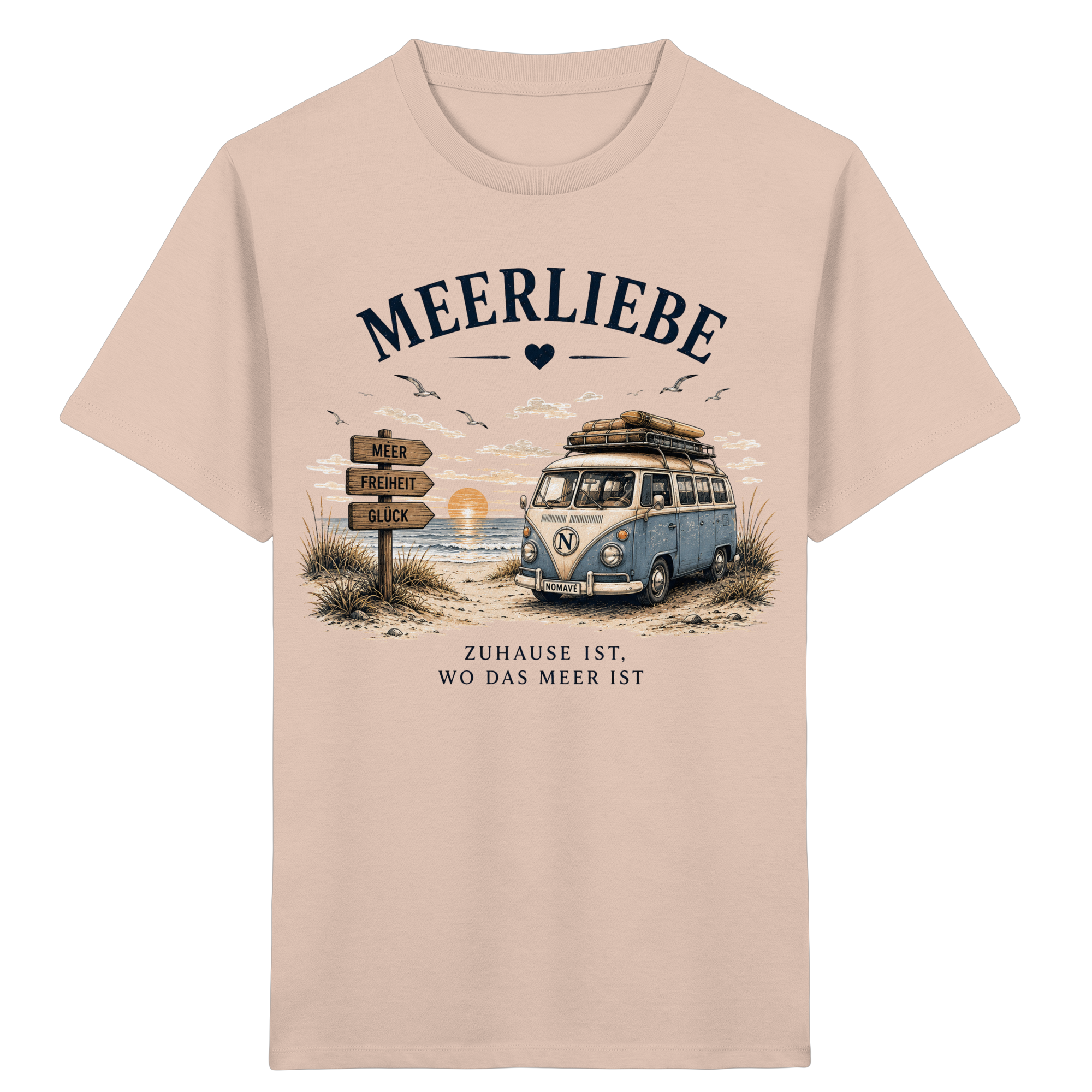 Meerliebe Vanlife – Kids Organic Shirt