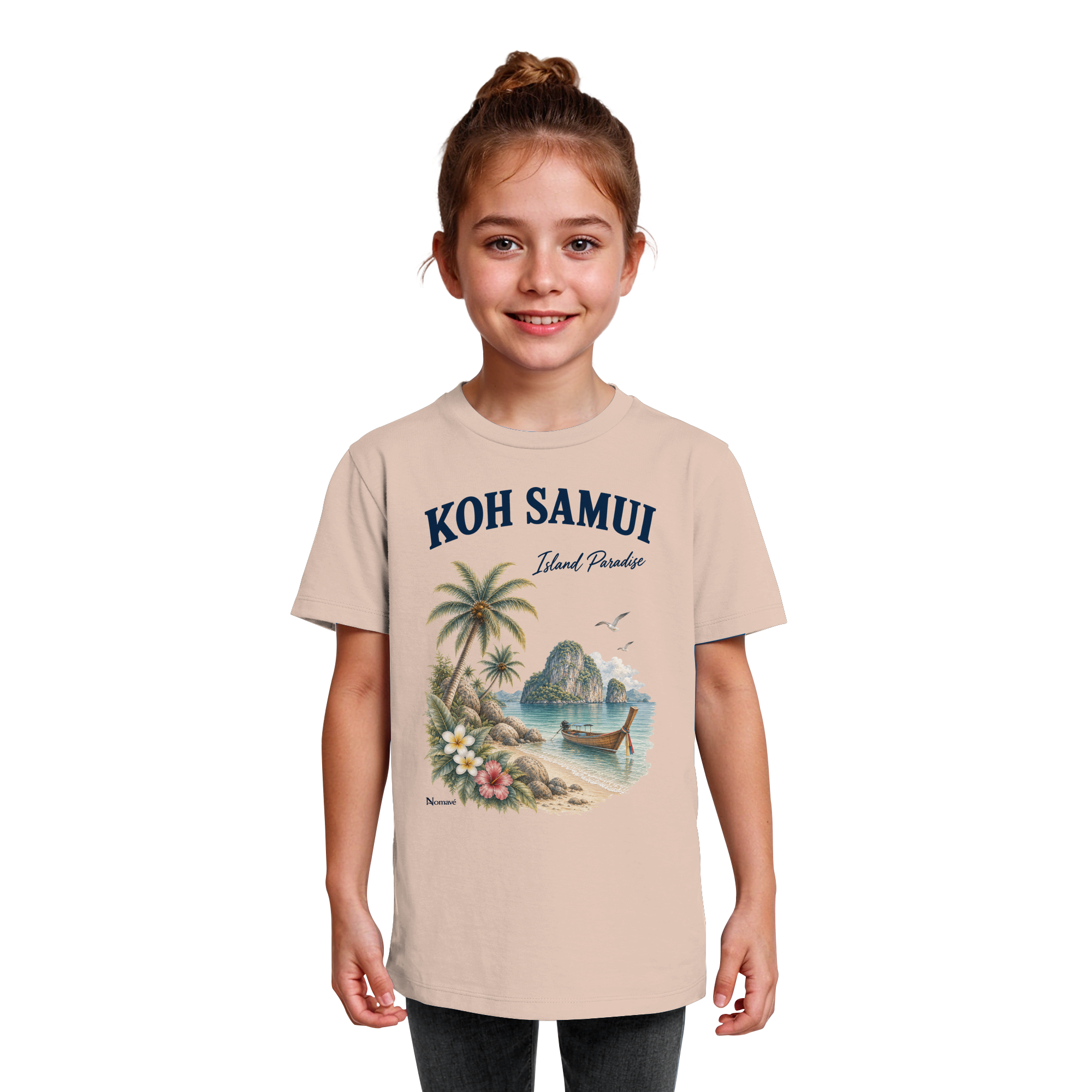 Koh Samui Thailand – Island Paradise – Tropical Vintage - Kinder Bio T - Shirt
