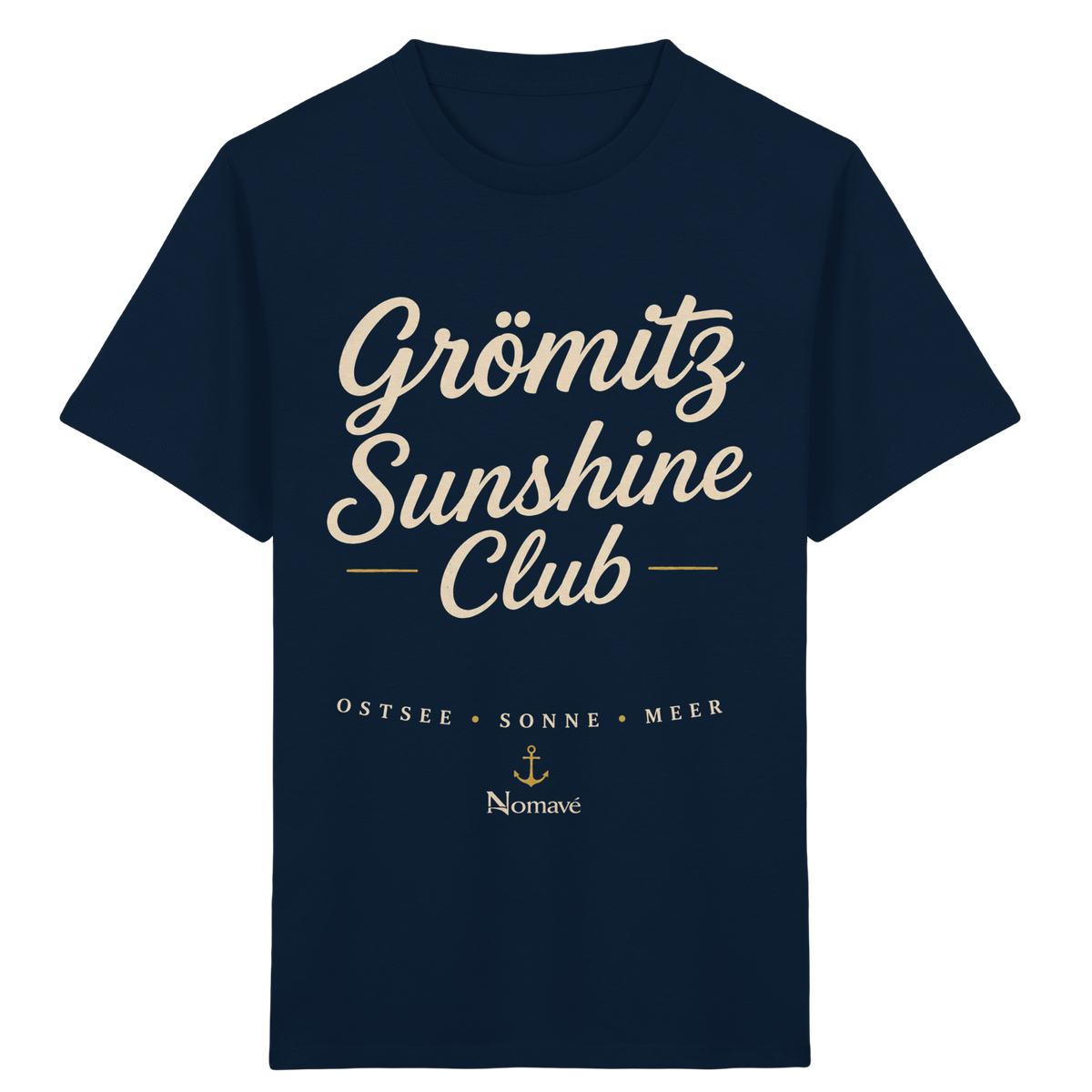 Grömitz-sunshine-club-dark-edition - Kids Organic Shirt